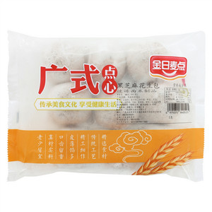 金日麦点黑芝麻花生包
