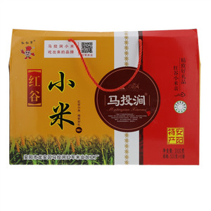 孙红军马投涧红谷小米（谷物加工品）