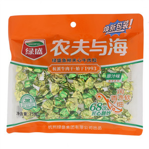 绿盛农夫与海海洋系列原汁味鱼柳夹心牛肉粒