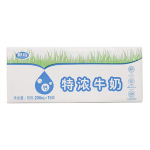 帽山特浓牛奶