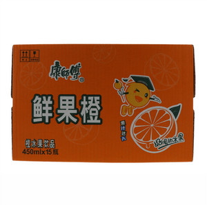 康师傅鲜果橙 橙水果饮品500ml×15瓶