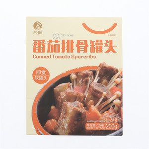 200G/番茄排骨罐头