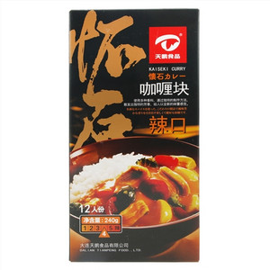 天鹏食品辣口怀石咖喱块