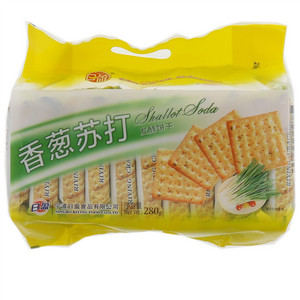 日盈香葱苏打饼干280g