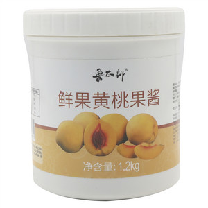 鲁太郎鲜果黄桃果酱