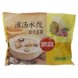思念455克灌汤新一代水饺