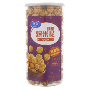 惠宜焦糖味球形爆米花 