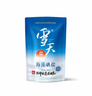 雪天320克海藻碘盐（袋·高碘）