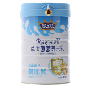 婴之冠淮山莲子益生菌营养米粉