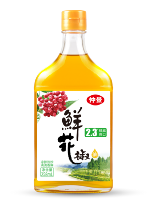 仲景2.3°鲜花椒油-258ml