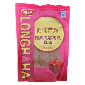 创悦龙哈哈产妇系列阿胶大枣枸杞红糖