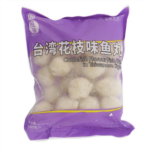 四海鱼蛋台湾花枝味鱼丸