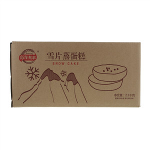 佰仕麦丰雪片蒸蛋糕（红豆味）