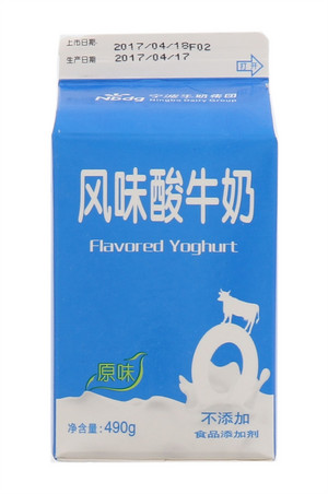 宁波原味酸牛奶490g