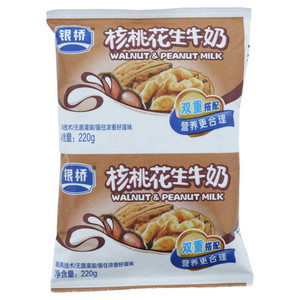 银桥核桃花生牛奶