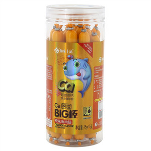 鱼味十足钙世BIG棒（橙味鱼肉肠）