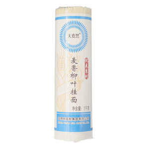天麦然优麦系列麦香柳叶挂面