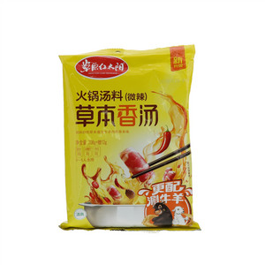 草原红太阳草本微辣香汤火锅汤料