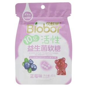 贝欧宝活性益生菌软糖（蓝莓味）（活菌型）