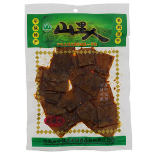 山里人麻辣味豆腐干