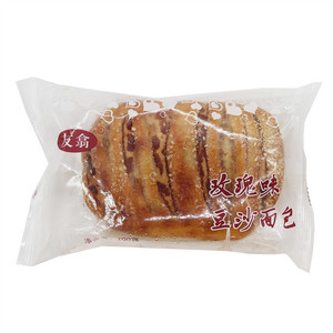 友翕玫瑰味豆沙面包