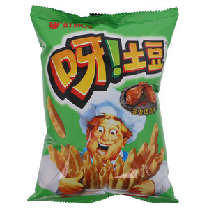 好丽友呀！土豆滋香烤鸡味薯条
