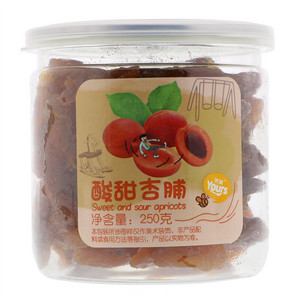 优滋Yours酸甜杏脯250克