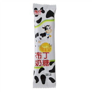 雅力布丁奶味糖果