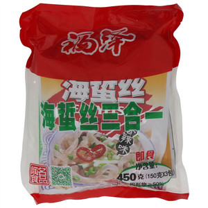闻名食品福泽三合一海蜇丝