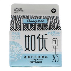 奶牛梦工场如优鲜牛奶