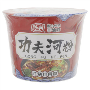 陈村红烧排骨味功夫河粉（非油炸方便米粉）