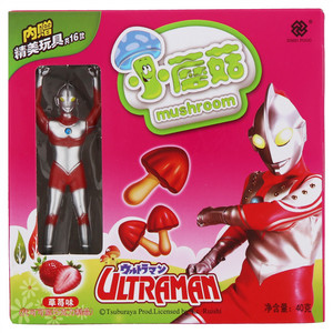滋美草莓味小蘑菇（代可可脂巧克力制品）