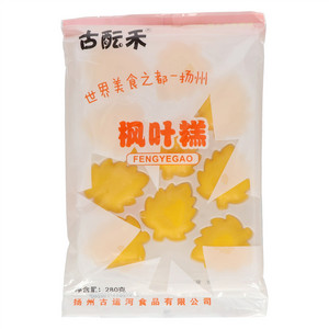 古酝禾枫叶糕