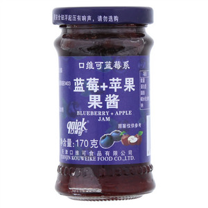 qoiek 口维可蓝莓系蓝莓+苹果果酱