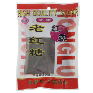 露露红红白砂糖400g