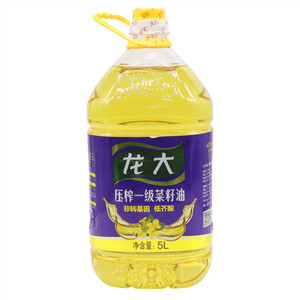龙大压榨一级菜籽油