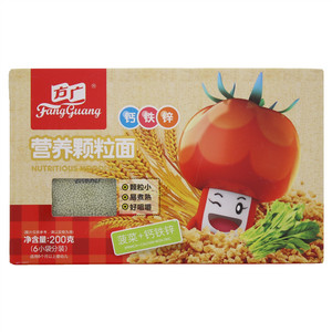方广菠菜+钙铁锌营养颗粒面