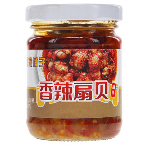 鞠家铺子香辣扇贝罐头