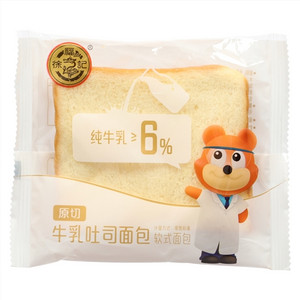 徐福记熊博士原切牛乳吐司软式面包