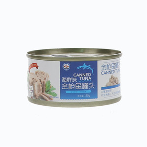 青远渔海鲜味金枪鱼罐头