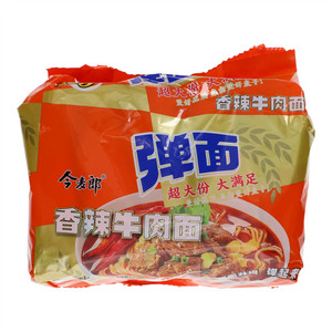 今麦郎香辣牛肉面