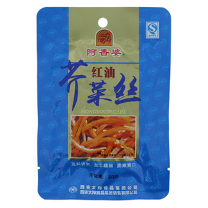 阿香婆红油芥菜丝（调味泡菜）80克