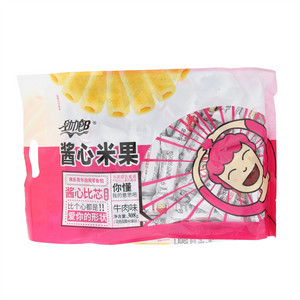 劲力郎酱心米果牛肉味米果