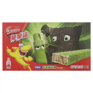 雀巢Nestlē脆脆鲨芥末海苔味威化代可可脂巧克力