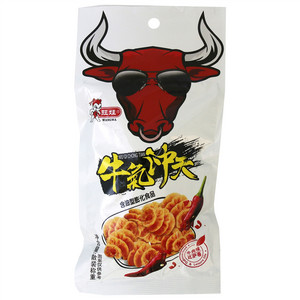 旺娃牛氣冲天（膨化食品）（牛肉味/披萨卷）