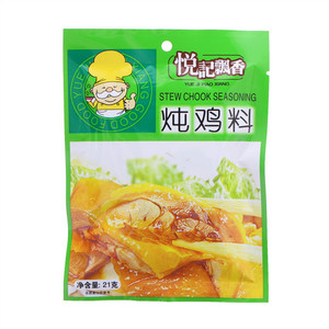 悦记飘香炖鸡料21克