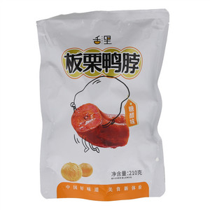 舌里糖醋味板栗鸭脖