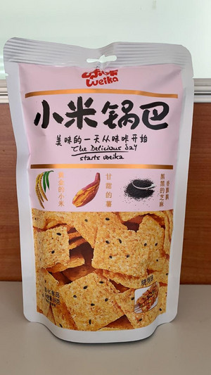 味咔烧烤味小米锅巴