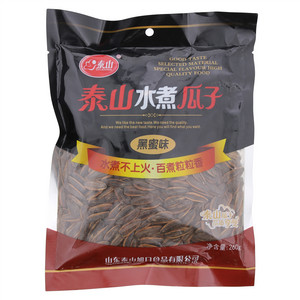 泰山黑蜜味水煮瓜子