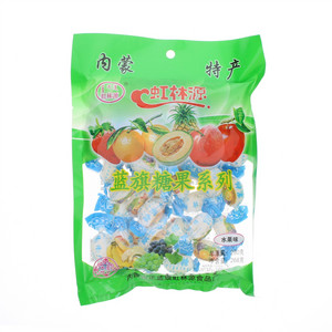 虹林源蓝旗糖果系列水果味水果糖